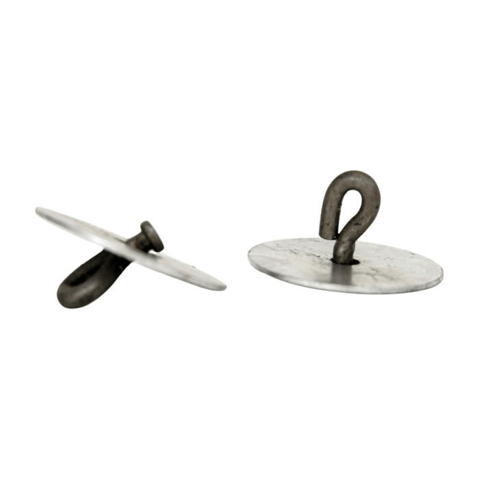1 1/2 Pogo Anchor Washers with J-Hook - per 100 - Minnesota Trapline Products