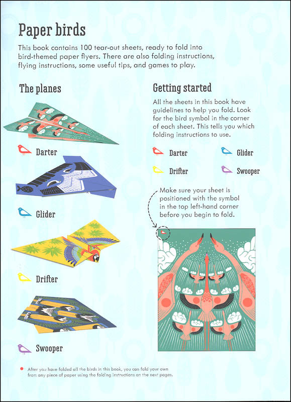 100 Paper Birds to Fold & Fly