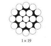 1/16 High Grade GAC 1x19- 1000 Foot Roll - Minnesota Trapline Products