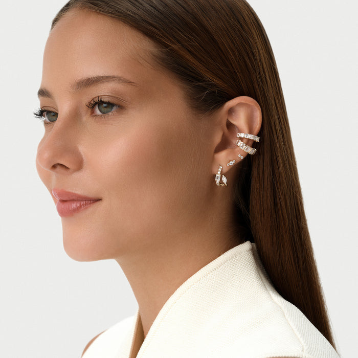14K Gold Double Round Lab Grown Diamond Flat Back Stud – 0.05 CTW Ferkos Fine Jewelry