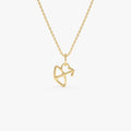 14K Sagittarius Zodiac Charm Necklace 14K Gold Ferkos Fine Jewelry