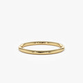 14K Solid Gold 1.5 MM Wedding Band 14K Gold Ferkos Fine Jewelry