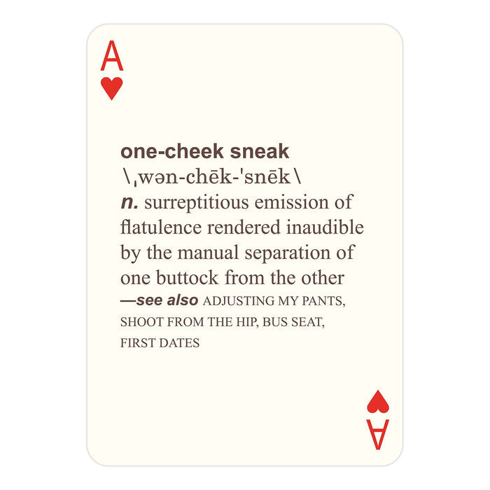 52 Farts Playing Cards