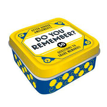 After Dinner Amusements: Do You Remember?