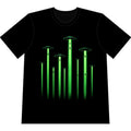 Alien Abduction Beams Heavyweight T-Shirt