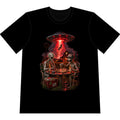 Alien Checkmate Heavyweight Vintage Graphic T-Shirt