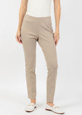 Peace of Cloth Annie 29" Paramount Knit Pants in Oat available at Barbara Katz