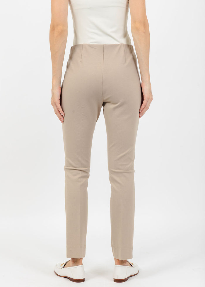 Peace of Cloth Annie 29" Paramount Knit Pants in Oat available at Barbara Katz