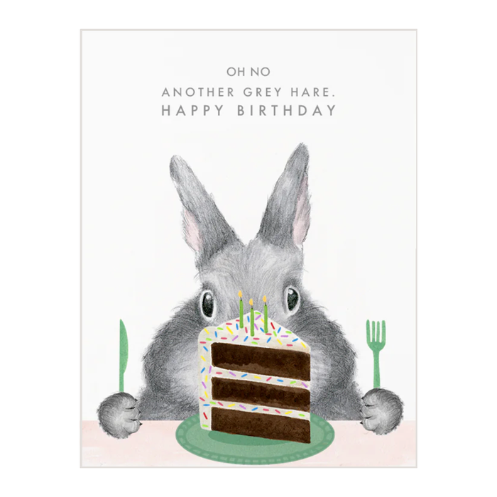 Another Grey Hare Card