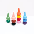 Aozora 12-Pack Baby Colour Crayons, Non-Toxic and Washable