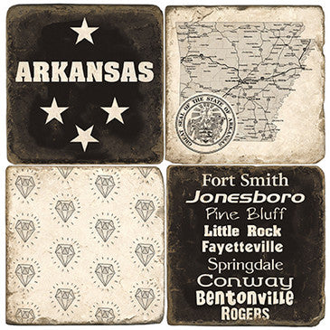 Arkansas Drink Coasters