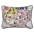 Army Hand- Embroidered Pillow