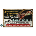 Aviation Instructor Custom Sign