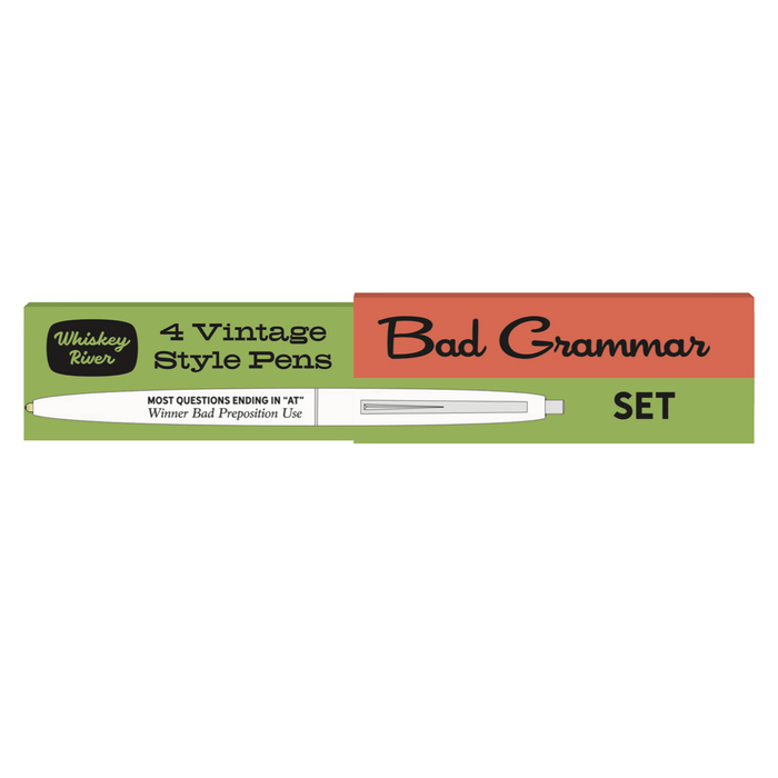Bad Grammar Awards Pen Set