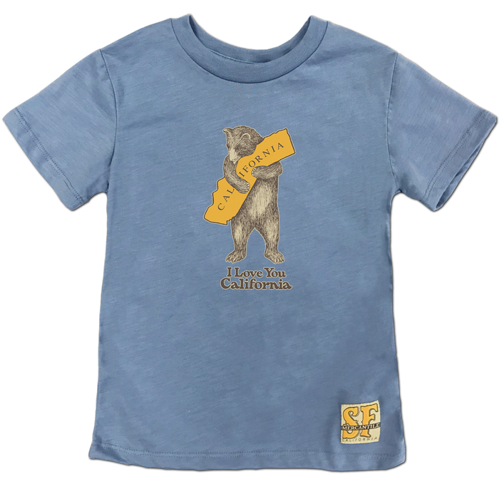 Bear Hug Kids T-Shirt - Blue