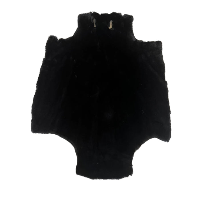 Beaver - Black Dyed and Sheared