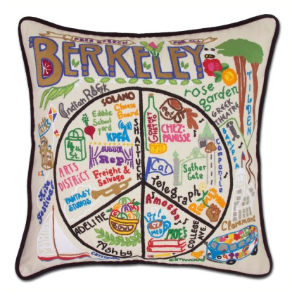 Berkeley Hand-Embroidered Pillow