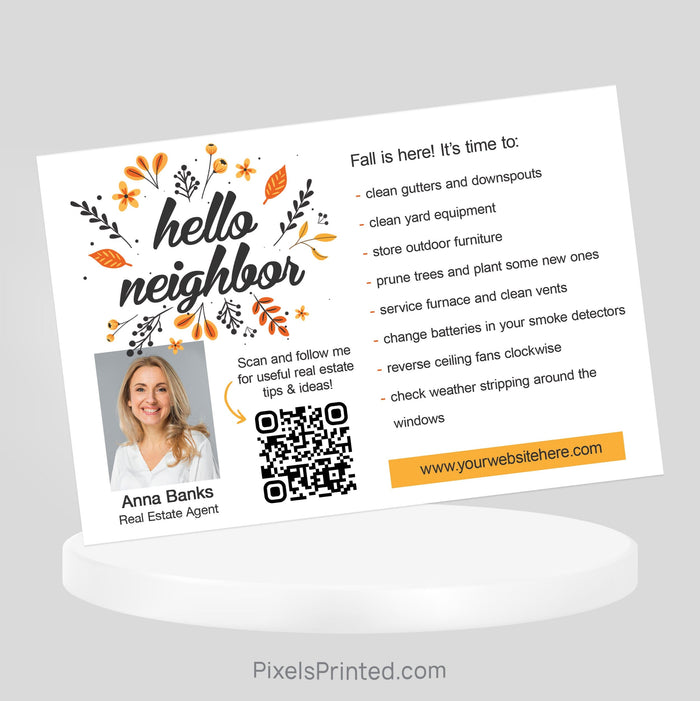 Berkshire Hathaway Fall Maintenance postcards PixelsPrinted