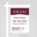 Berkshire Hathaway for sale sign panel sign panels PixelsPrinted