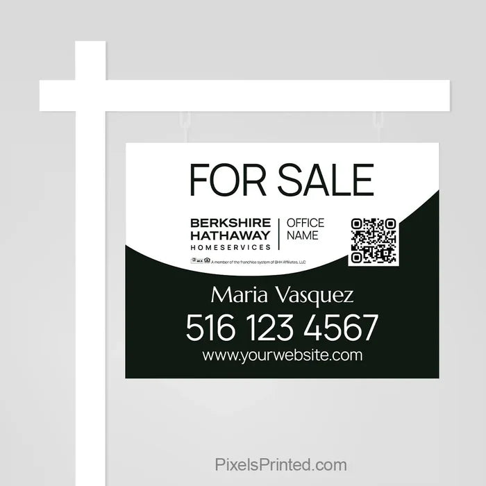 Berkshire Hathaway for sale sign panel sign panels PixelsPrinted