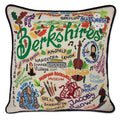 Berkshires Hand-Embroidered Pillow