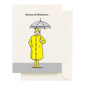 Beware Of Shitstorms Card