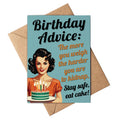 Birthday Advice Card