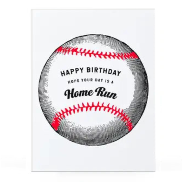 Birthday Home Run Card