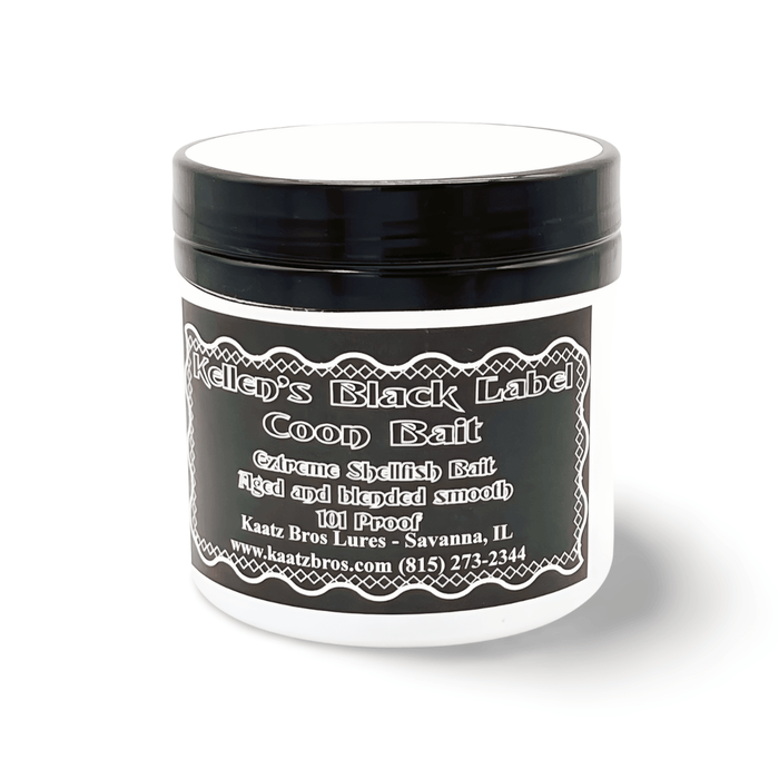 Black Label Coon Bait - 16 oz. - Kellen's Baits - Minnesota Trapline Products