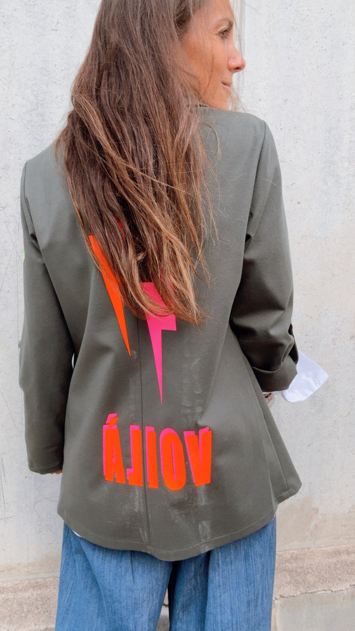 Blazer “Rainbow neon”