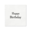 Blue Happy Birthday Napkins, 50-Pack, 3-ply, Birthday Party Decor