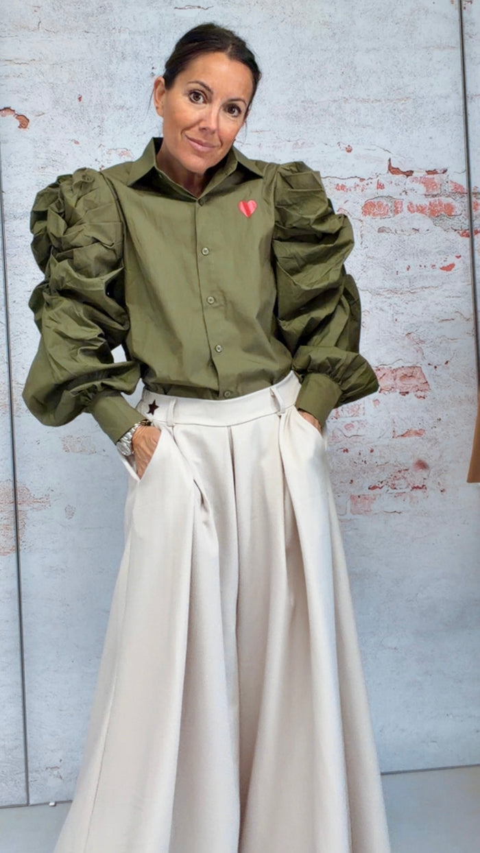 Blusa “red heart”