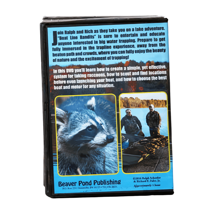 Boat Line Bandits - Faler and Scherder - DVD - Minnesota Trapline Products