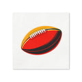 Bold Football Cocktail Napkins, 50-Pack, 3-ply, Game Day Football Watch Party Napkins