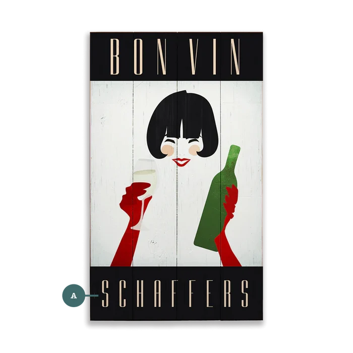 Bon Vin Custom Sign