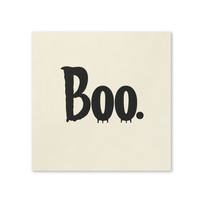 Boo Halloween Cocktail Napkins, 50-Pack, 3-ply, Party Napkins