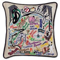 Brooklyn Hand-Embroidered Pillow