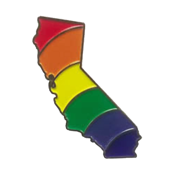 Cal-Pride Enamel Pin