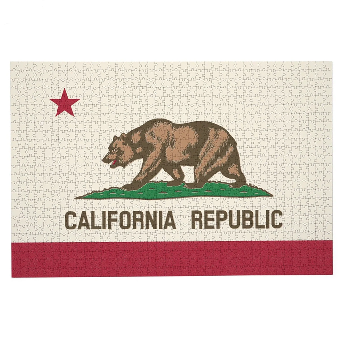California Love State Flag Puzzle