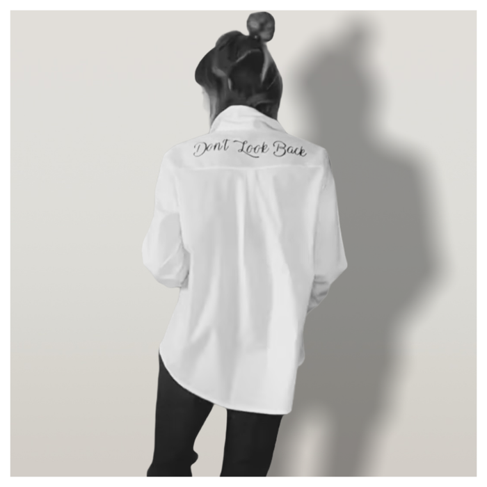 Camisa “don’t look back”