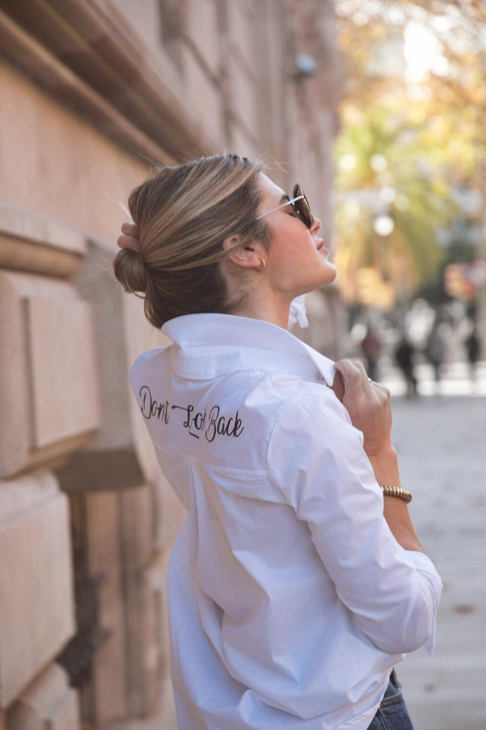 Camisa “don’t look back”