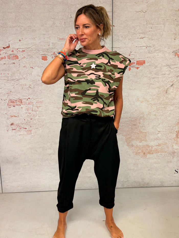 Camiseta  “camouflage” shoulder power