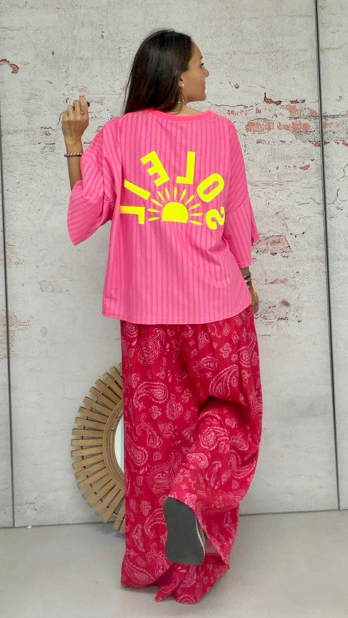 Camiseta  “soleil”