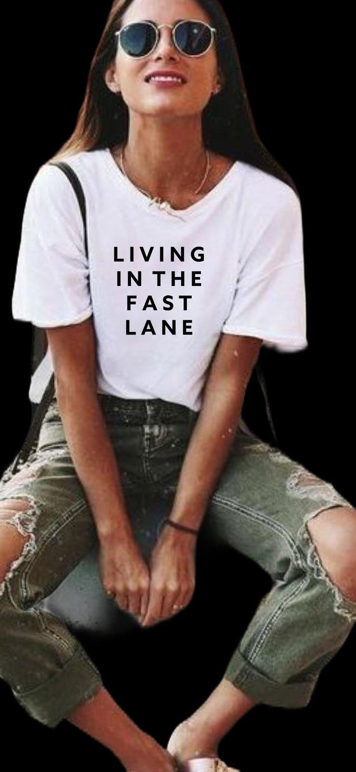 Camiseta “vivir intensamente”