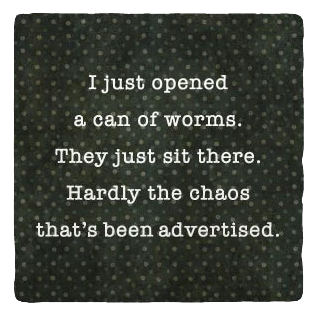 Can of Worms Coaster
