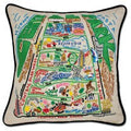 Central Park Hand-Embroidered Pillow