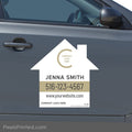 Century 21 real estate house shaped car magnets vehicle magnets PixelsPrinted