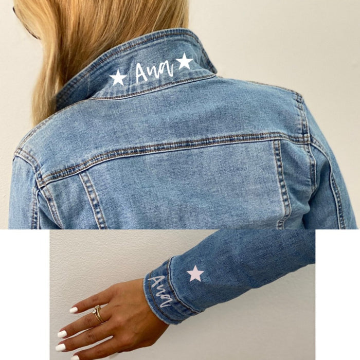 Chaqueta vaquera nombre y estrella