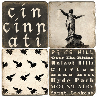 Cincinnati Drink Coasters