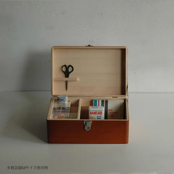 Classiky First Aid Box - Medium, shown from another angle.